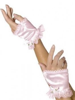 Bijou Boutique Fancy Dress Costumes - Glovettes - Pink