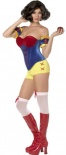 Snow White (Fever - Rebel Toons) Fancy Dress Costume