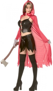Little Red Riding Hood (Fever - Rebel Toons) Fancy Dress Costume