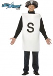 Salt and Pepper Pots (Pepper) Fancy Dress Costume