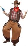 Big Bad John Cowboy Fancy Dress Costume