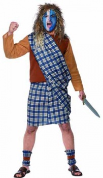 Brave Scotsman Fancy Dress Costume