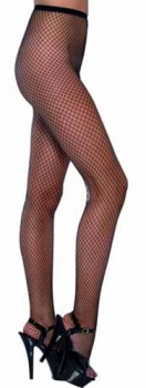 Lattice Net Tights - Black