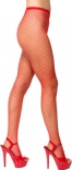 Lattice Net Tights - Red