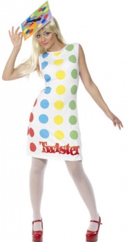 Ladies Twister Fancy Dress Costume