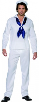 Sailor Man - Fever Male Fancy Dress Costume