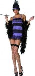 Purple Flapper - Fever Fancy Dress Costume