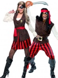 Pirate Ships Mate Couples Fancy Dress Costume