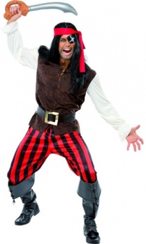 Pirate Ships Mate Fancy Dress Costume