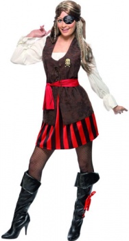Pirate Ship Matey Lady Fancy Dress