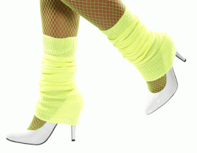 Legwarmers - Neon Yellow