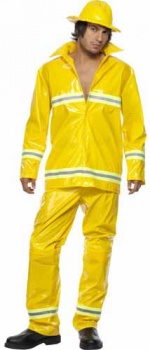 Fireman Fancy Dress Costume