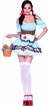 Miss Rainbow - Fever Fancy Dress Costume