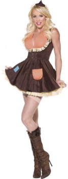 Sultry Scarecrow - Fever Fancy Dress Costume