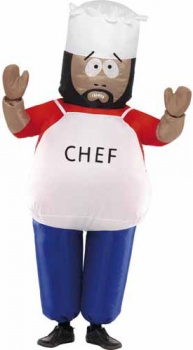 South Park - Inflatable Chef Fancy Dress Costume