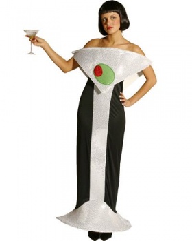 Martini Glass Fancy Dress Costume
