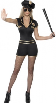 USA COP Fancy Dress Costume
