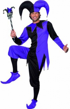 Medieval Jester Fancy Dress Costume