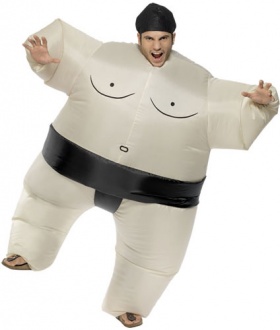 Inflatable Sumo Wrestler Fancy Dress Costume