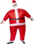 Santa Claus Inflatable Fancy Dress Costume