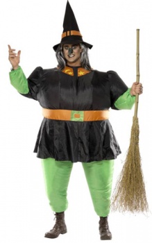 Inflatable Witch  Fancy Dress Costume