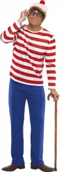 Where's Wally Fancy Dress Costume