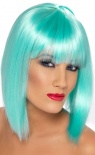 Glamourama Short Wig - Neon Aqua