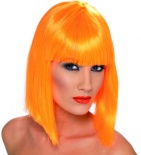Glamourama Short Wig - Neon Orange