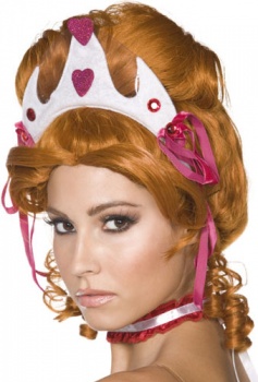 Queen of Hearts Wig (Fever - Rebel Toons) Fancy Dress Wig