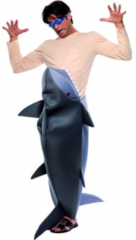 Smiffys Man Eating Shark Fancy Dress Costume