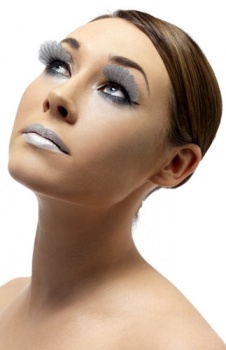 Eyelashes - Fever - Silver Feathers