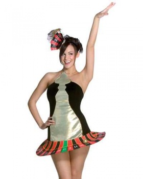 Spin and Win Roulette Fancy Dress Costume