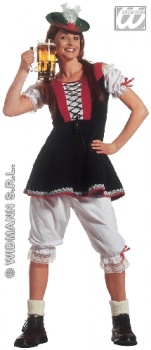 Bavarian Lady Fancy Dress Costume