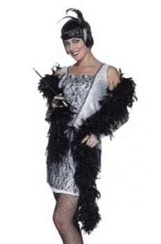Feather Boa - Black