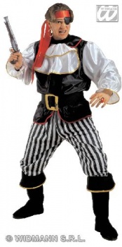 XL - Pirate Man Fancy Dress Costume