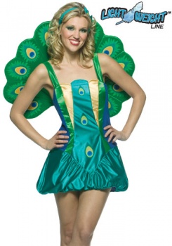 Peacock - Lightweight Fancy Dress Costume