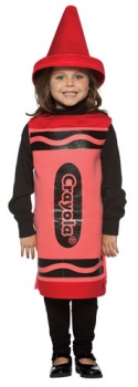 Child - 4 / 6 - Crayola Crayons Fancy Dress Costume