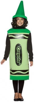 Child - 7 / 10 - Crayola Crayons Fancy Dress Costume