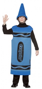 Tween - 10 / 12 - Crayola Crayons Fancy Dress Costume