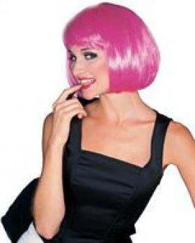 Rubies Supermodel Wig - Hot Pink