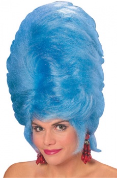 Beehive Wig - Blue