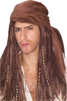 Caribbean Pirate Wig