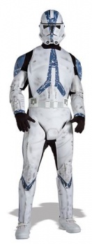 Star Wars Costume - Clone Trooper DLX Fancy Dress Costume