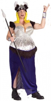 Singing Fat Lady Fancy Dress Costume