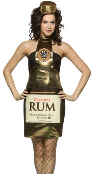 Top Shelf Rum Fancy Dress Costume