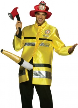 Fire Extinguisher (Fireman) Fancy Dress Costume