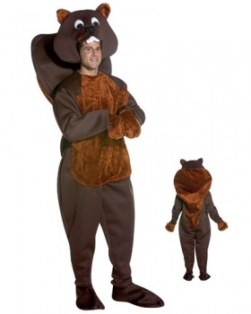 Nice Beaver Fancy Dress Costume