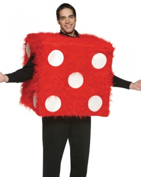 Fuzzy Dice Fancy Dress Costume