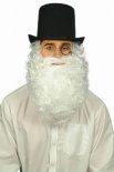 Bushy Beard and Tash (White)