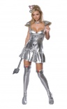 Wizard of OZ - Sexy Tinman Fancy Dress Costume